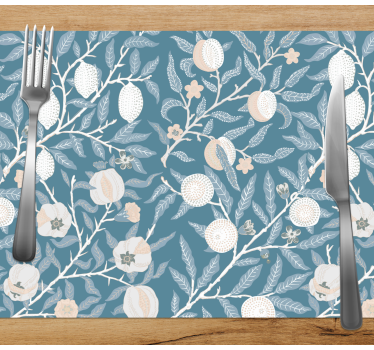 Ausgefallene Tischsets mit vintage-muster - TenStickers