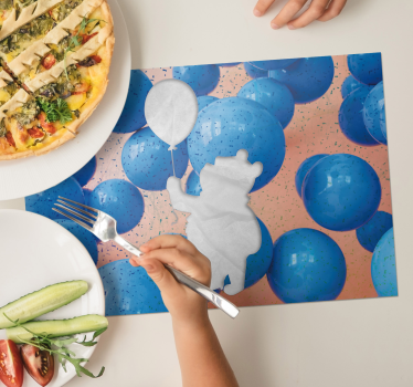 Kinder Tischset Winnie the pooh geburtstag - TenStickers