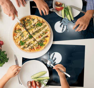 Platzset rechteckig Untoter - TenStickers