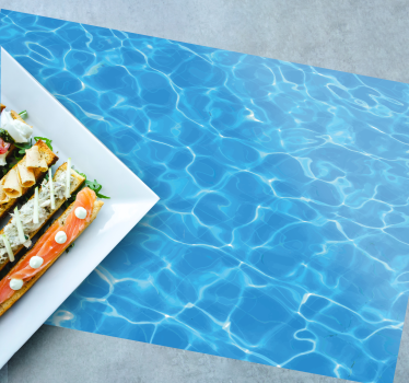 Platzset Textur Wassertextur - TenStickers