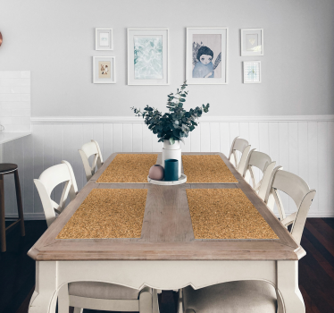 Platzset Texturen Kork textur tischdecke - TenStickers
