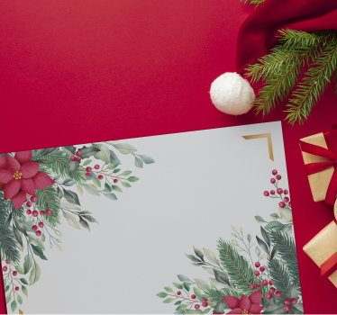 Platzset Weihnachten Weihnachtsschmuck - TenStickers