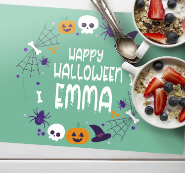Tischset halloween im halloween design - TenStickers
