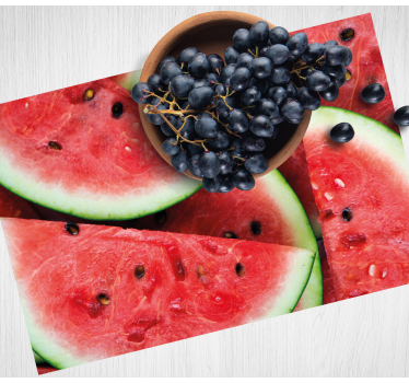 Tischset kinder mit melonenmuster - TenStickers