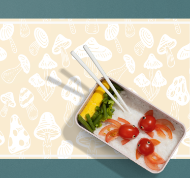 Tischset kinder mit niedlichem krabbenmotiv - TenStickers