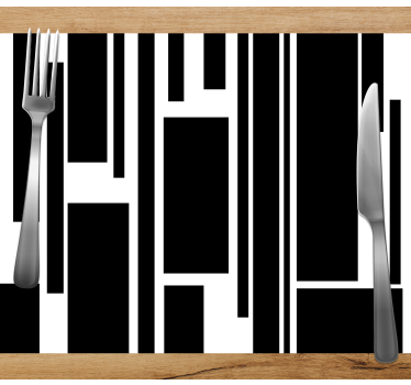 Tischset modern geometrisches tischdesign - TenStickers