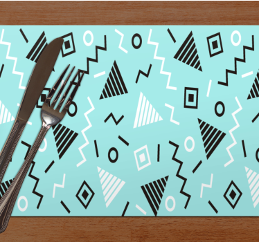 Tischset modern kollektion geometrischer muster - TenStickers