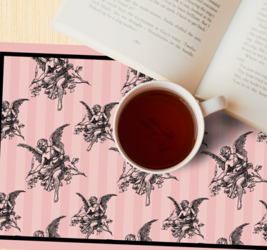 Tischset modern mit engelchen-muster - TenStickers