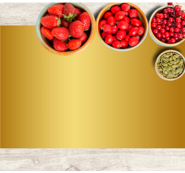 Tischset modern mit goldenem farbverlauf - TenStickers