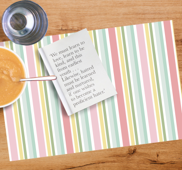 Tischset text inspirierendes gedankenpapier - TenStickers