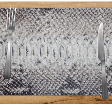 Tischset textur schlangenhaut muster - TenStickers