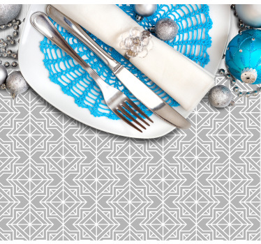 Tischset weihnachten elegante tischdekoration - TenStickers