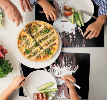 Tischset zuhause Manga - TenStickers