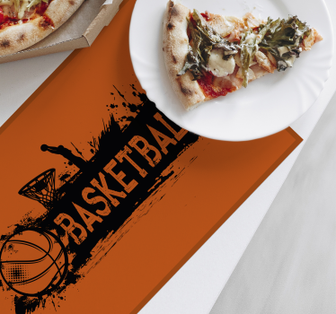 Tischsets originell Basketball - TenStickers