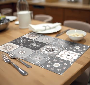 Tischsets originell blumenhydraulik - TenStickers
