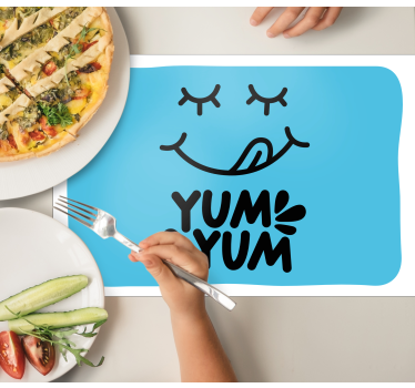 Tischsets originell für verspielte essenspräsentation - TenStickers