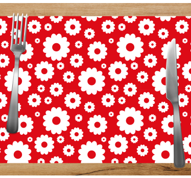 Tischsets originell mit botanischem druckdesign - TenStickers