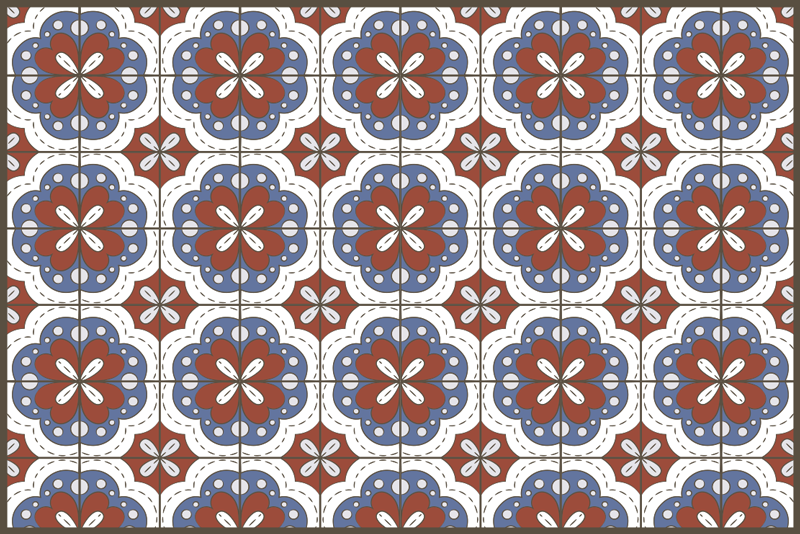 Tischsets originell rote hydraulik - TenStickers