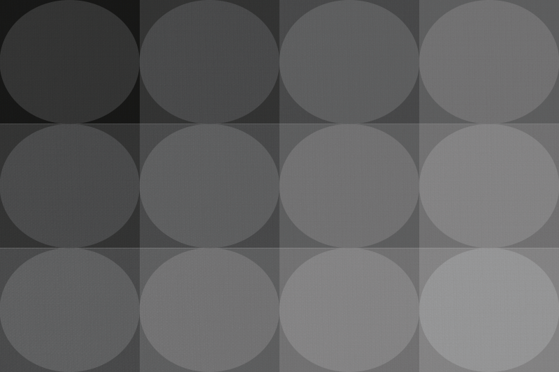 Tischset textur mit subtilen kreisformen - TenStickers