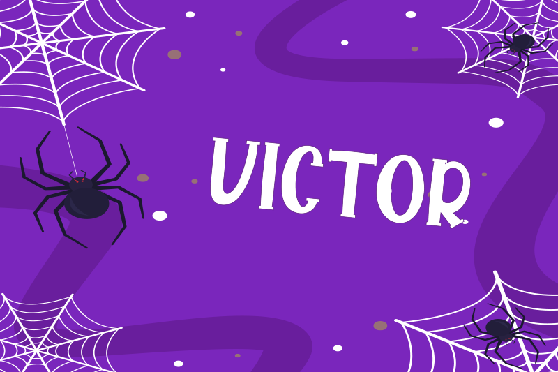 Tischset halloween mit gruseligen spinnennetzen - TenStickers