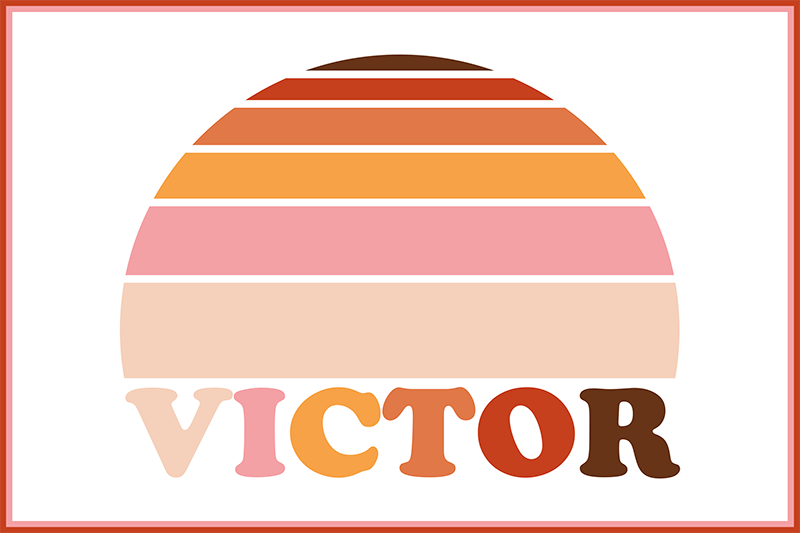 Tischset mit namen individuell gestaltbar - TenStickers