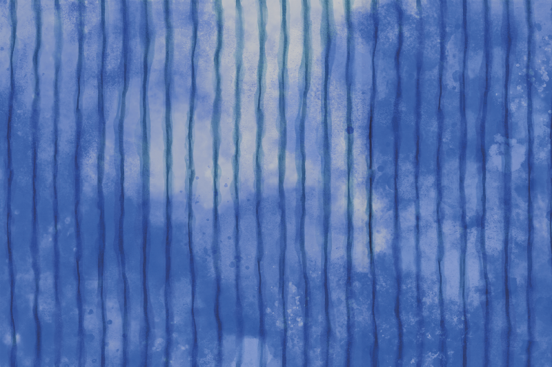 Tischset textur blau gestreiftes muster - TenStickers