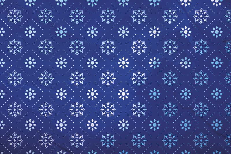 Tischset textur mit maritimem muster - TenStickers