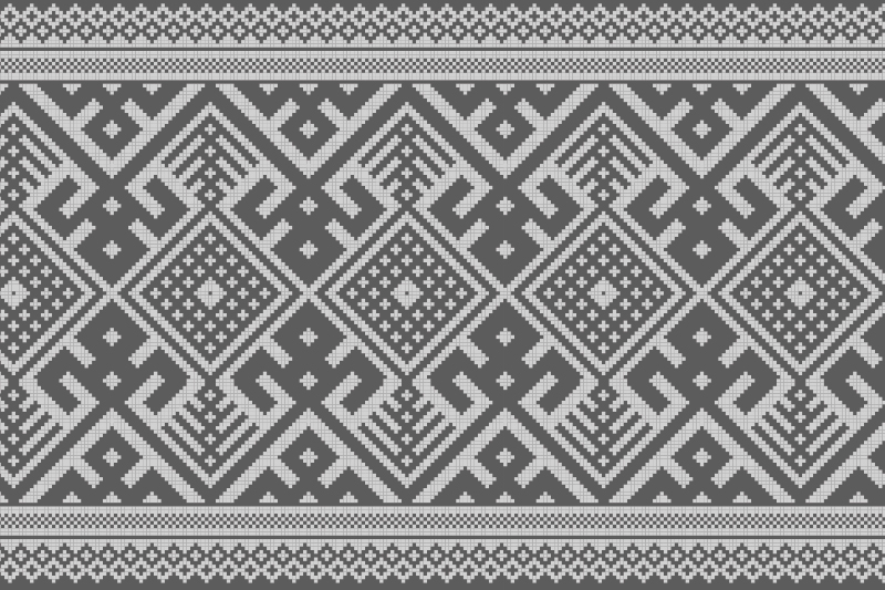 Tischset textur geometrisches muster tischdeko - TenStickers