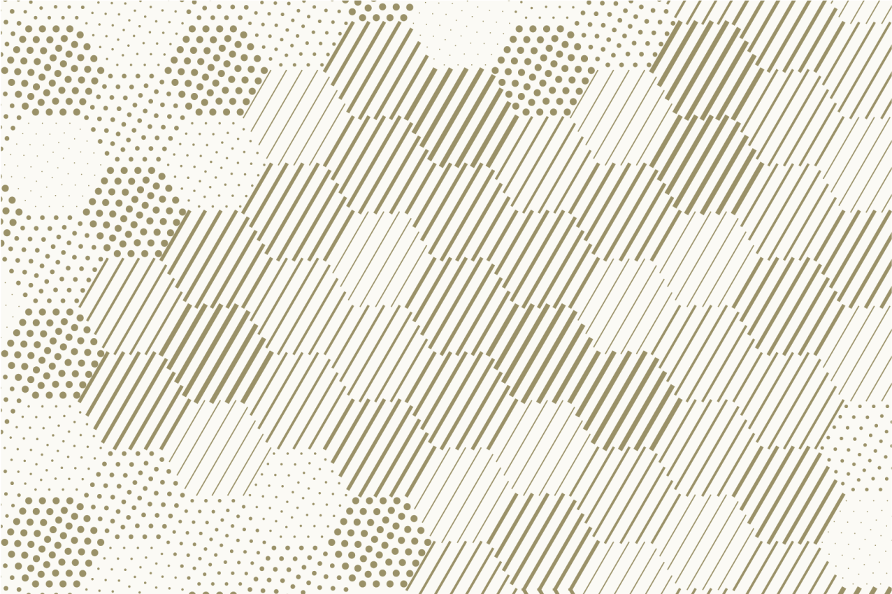 Tischset textur mit stilvollem geometrischen muster - TenStickers