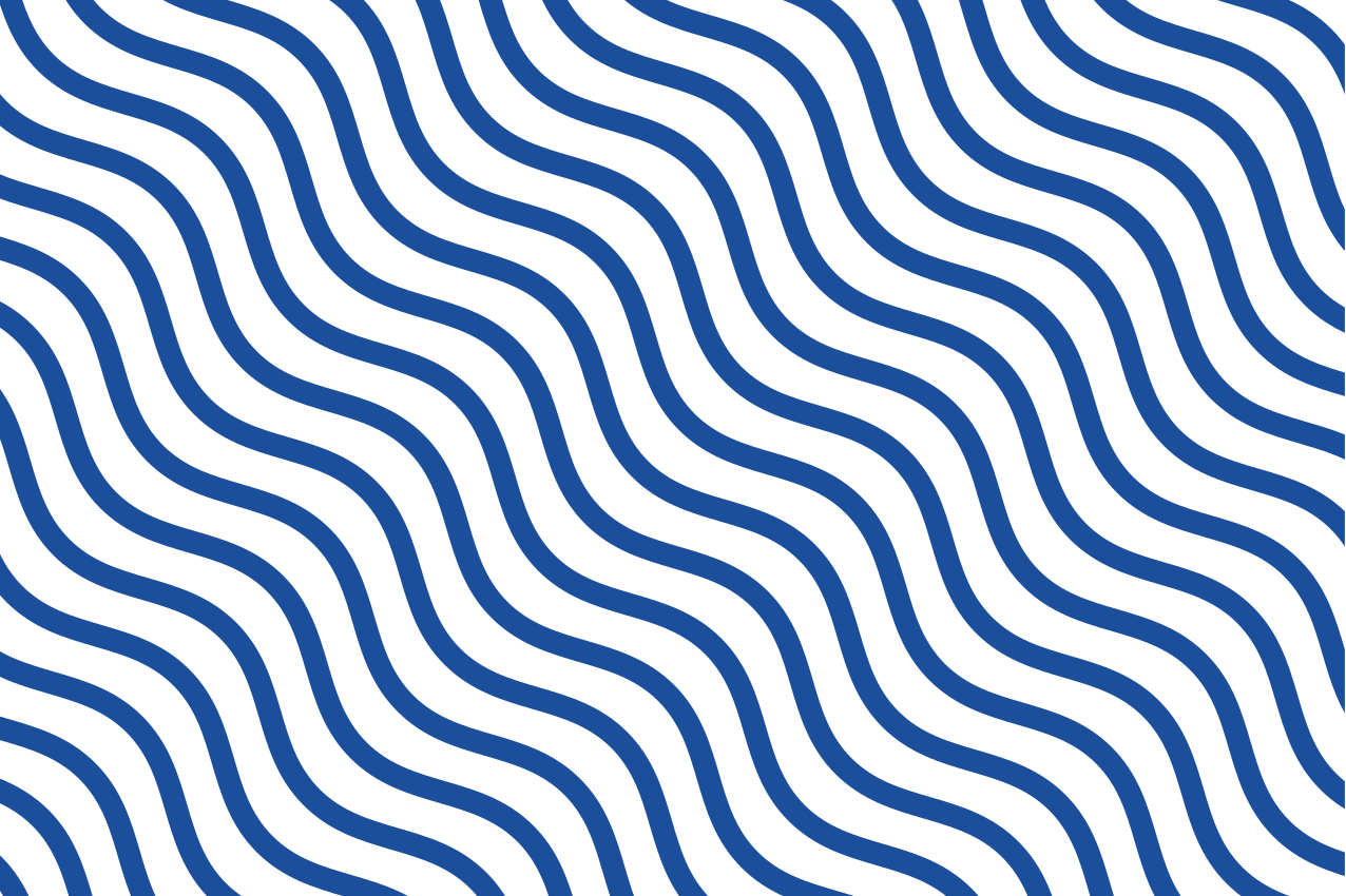 Tischset modern mit wellenförmiger oberfläche - TenStickers