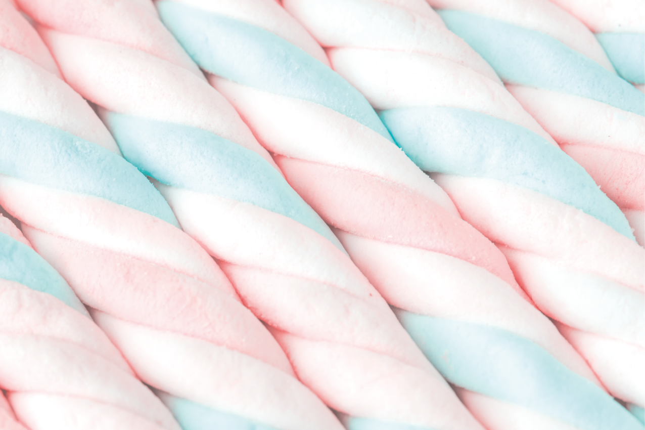 Tischsets originell aus verzwirntem zuckerwatte baumwolle - TenStickers