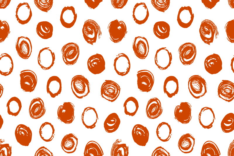 Tischset textur mit kreisförmigem pinselstrichmuster - TenStickers