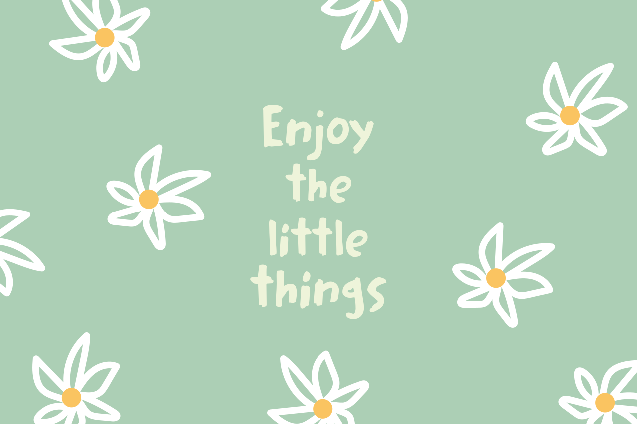 Tischsets originell mit gänseblümchen-motiv - TenStickers