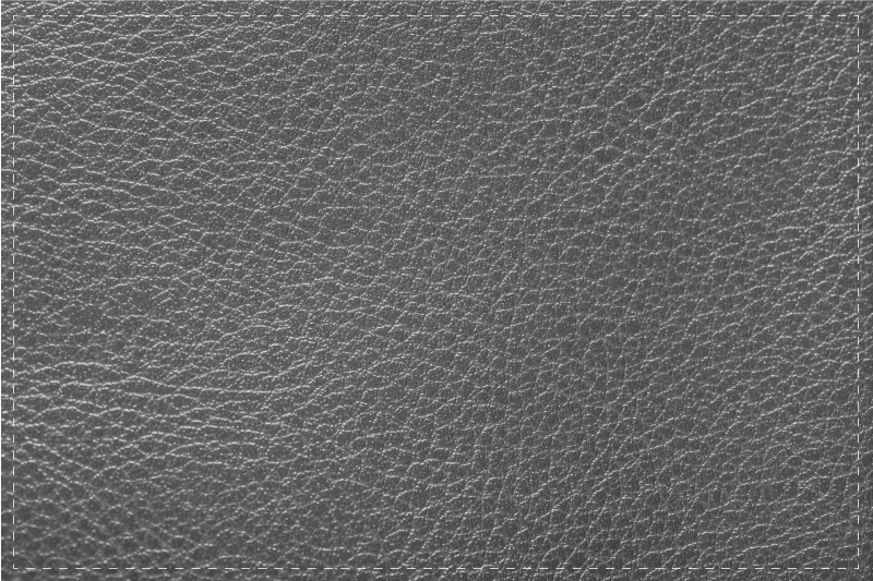 Tischset Textur Grauer ledereffekt - TenStickers