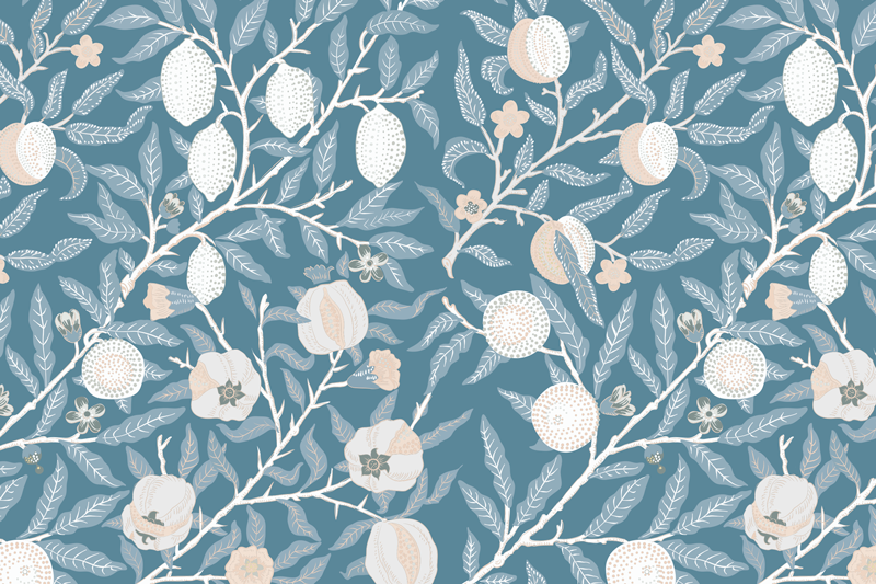 Ausgefallene Vinyl Platzsets mit vintage-muster - TenStickers