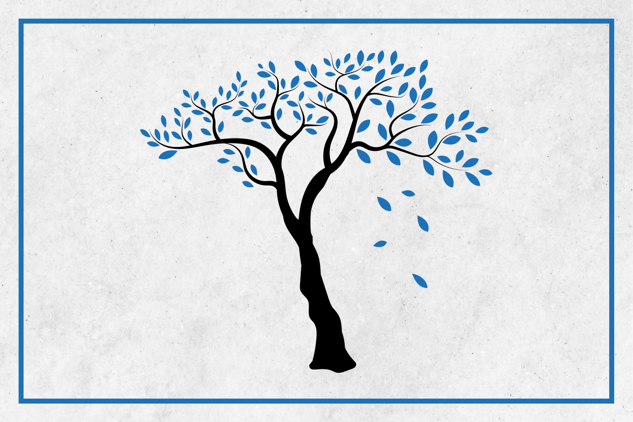 Tischsets originell mit elegantem baum-motiv - TenStickers