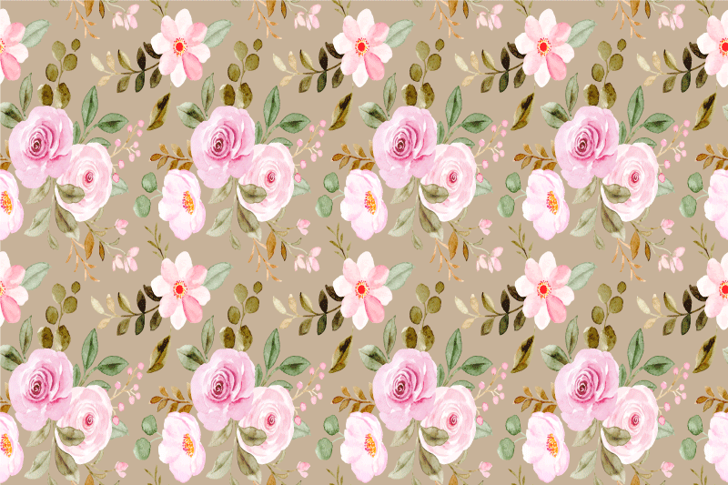 Tischsets originell mit botanischem motiv - TenStickers