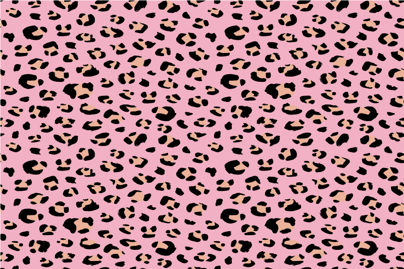 Tischsets originell im leopardenmuster - TenStickers