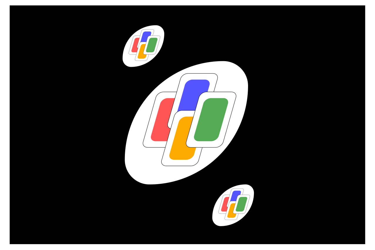 Tischsets originell Farbwechsel der uno-karte - TenStickers