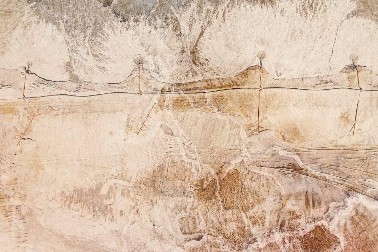 Tischset Textur Natürliche texturen erdige töne - TenStickers