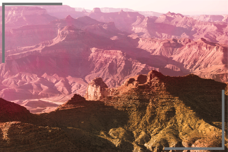 Tischset modern berglandschaft platzdeckchen - TenStickers