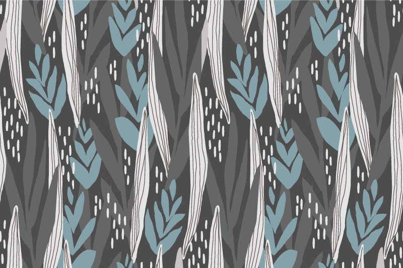 Tischset textur konzept mit strukturierten blättern - TenStickers