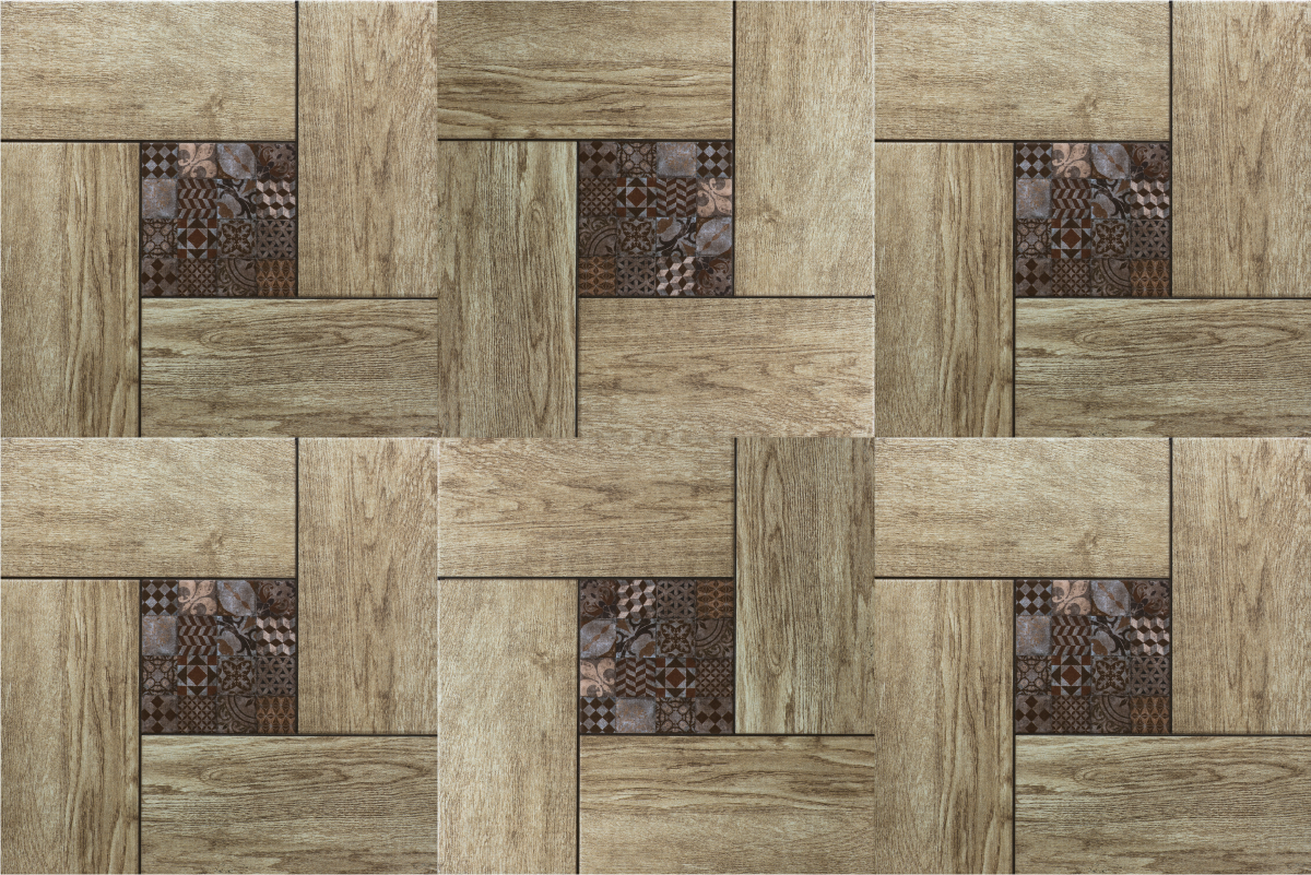 Tischset Textur Holzstrukturflieseneffekt - TenStickers