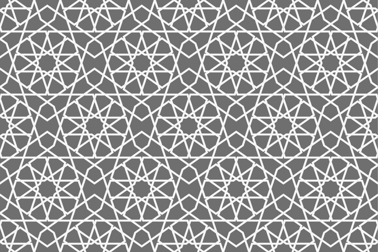 Tischset textur geometrisches muster rechteck - TenStickers