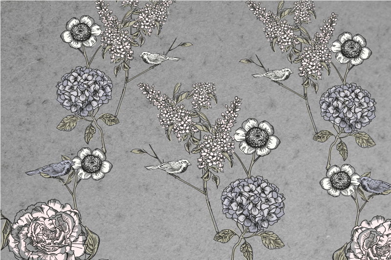 Tischsets originell mit botanischem akzent - TenStickers