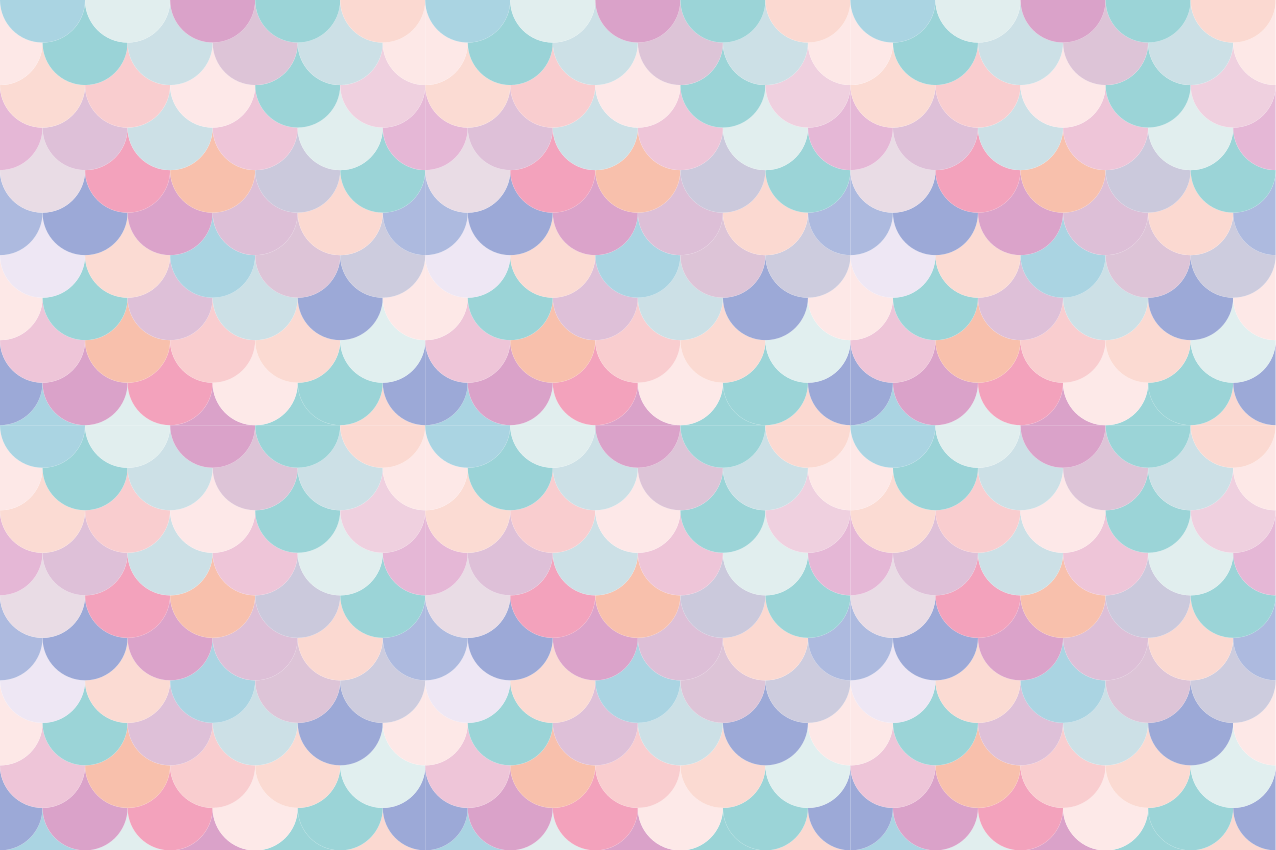 Tischset textur mit pastellfarbenem wellenmuster - TenStickers
