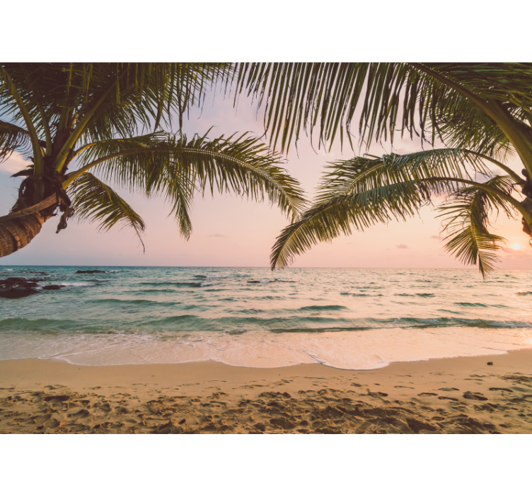 Fototapete natur ruhige küstenansicht - TenStickers