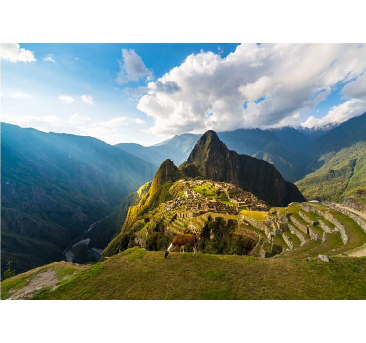 Fototapete Natur Machupichu berg - TenStickers