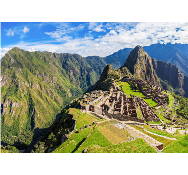 Fototapete Städte aussicht auf machu picchu - TenStickers