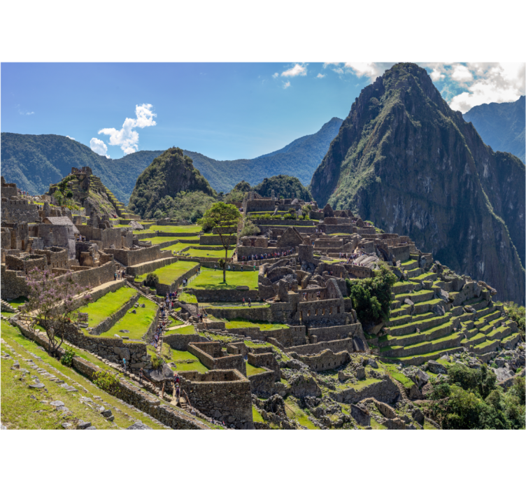 Fototapete städte machu picchu erbe - TenStickers